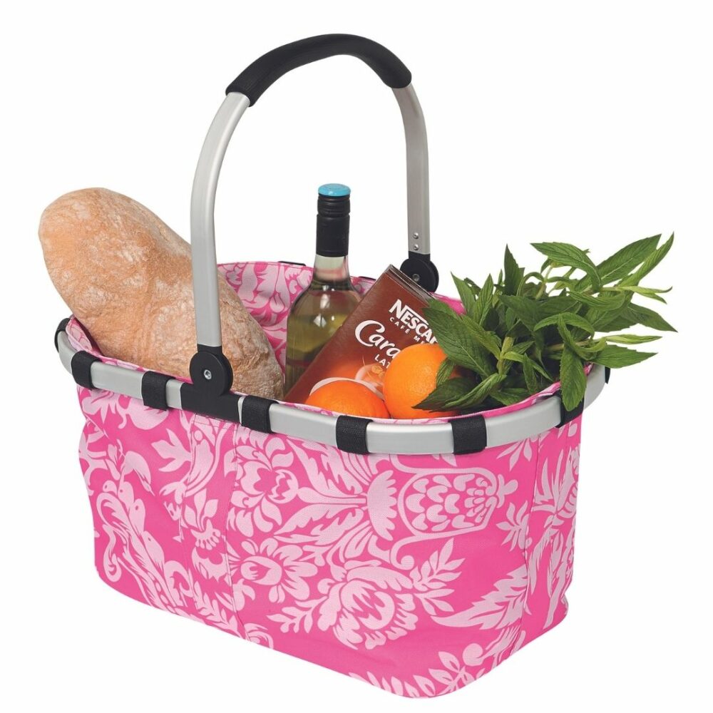 Avanti Carry Basket pink with handles